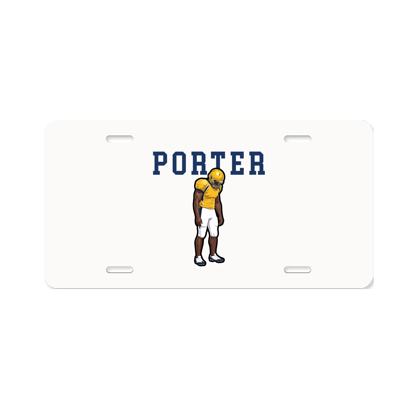 License Plate — Shirsey in Classic