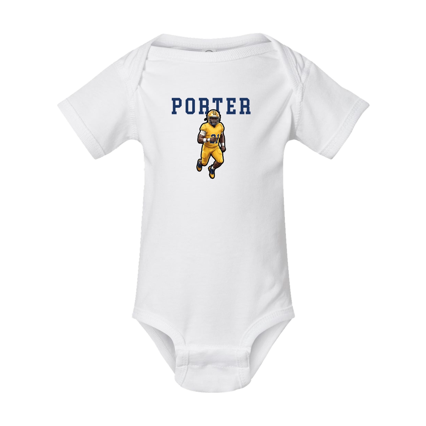 Baby Onesie — Shirsey in White
