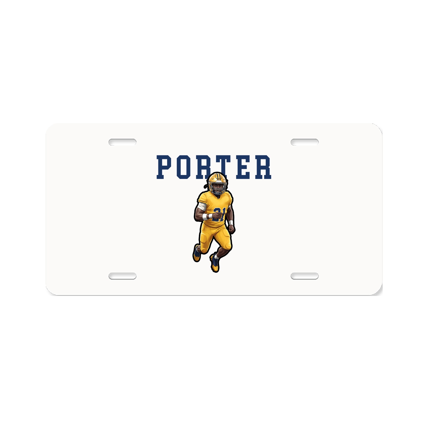License Plate — Shirsey in Classic