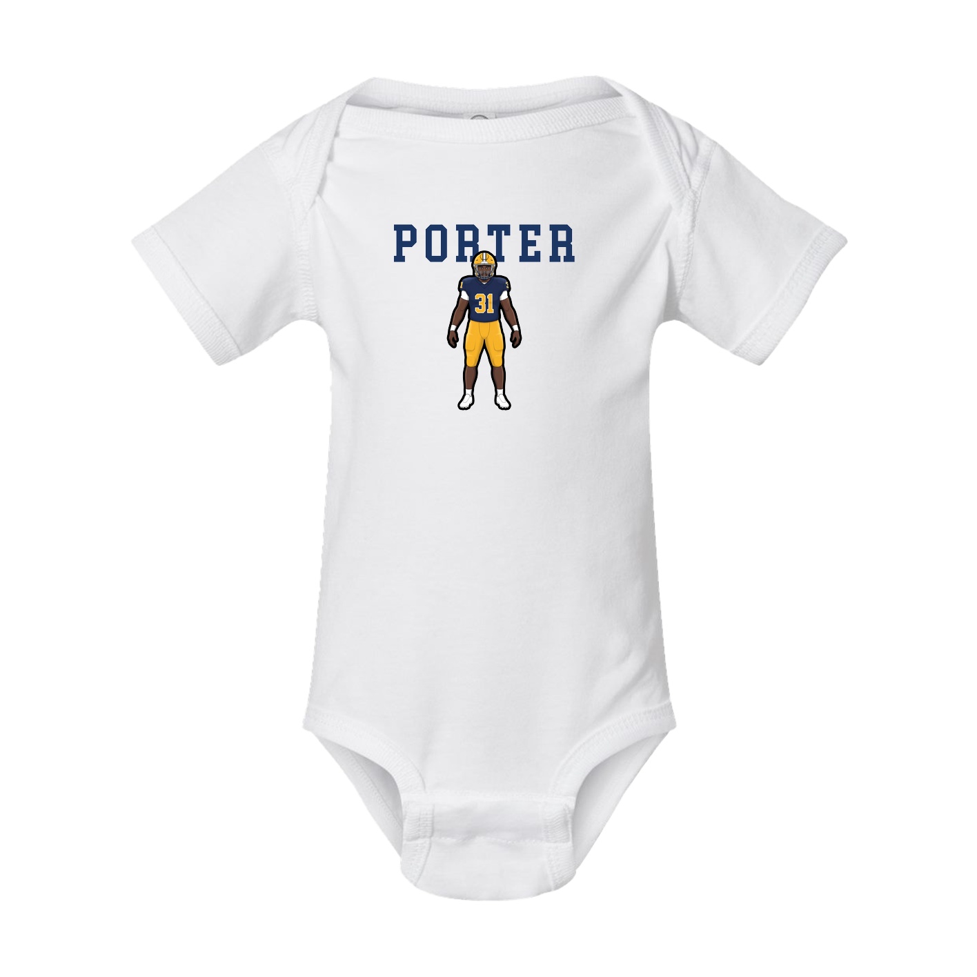 Baby Onesie — Shirsey in White