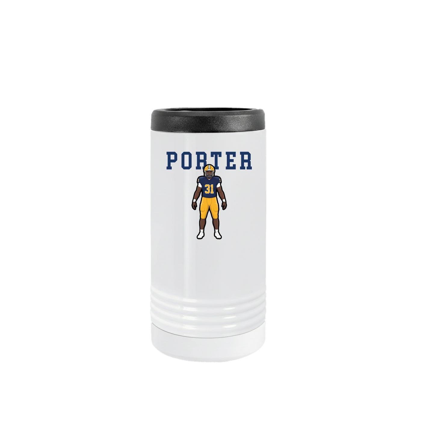 Slim Beverage Holder — Shirsey in White