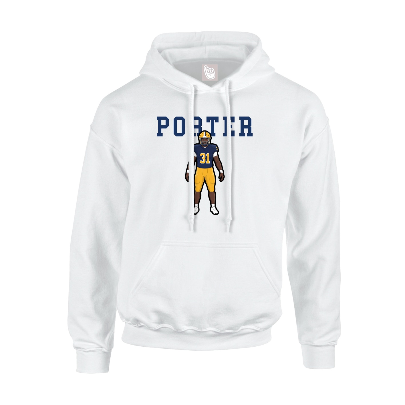 Youth Hoodie — Shirsey in White