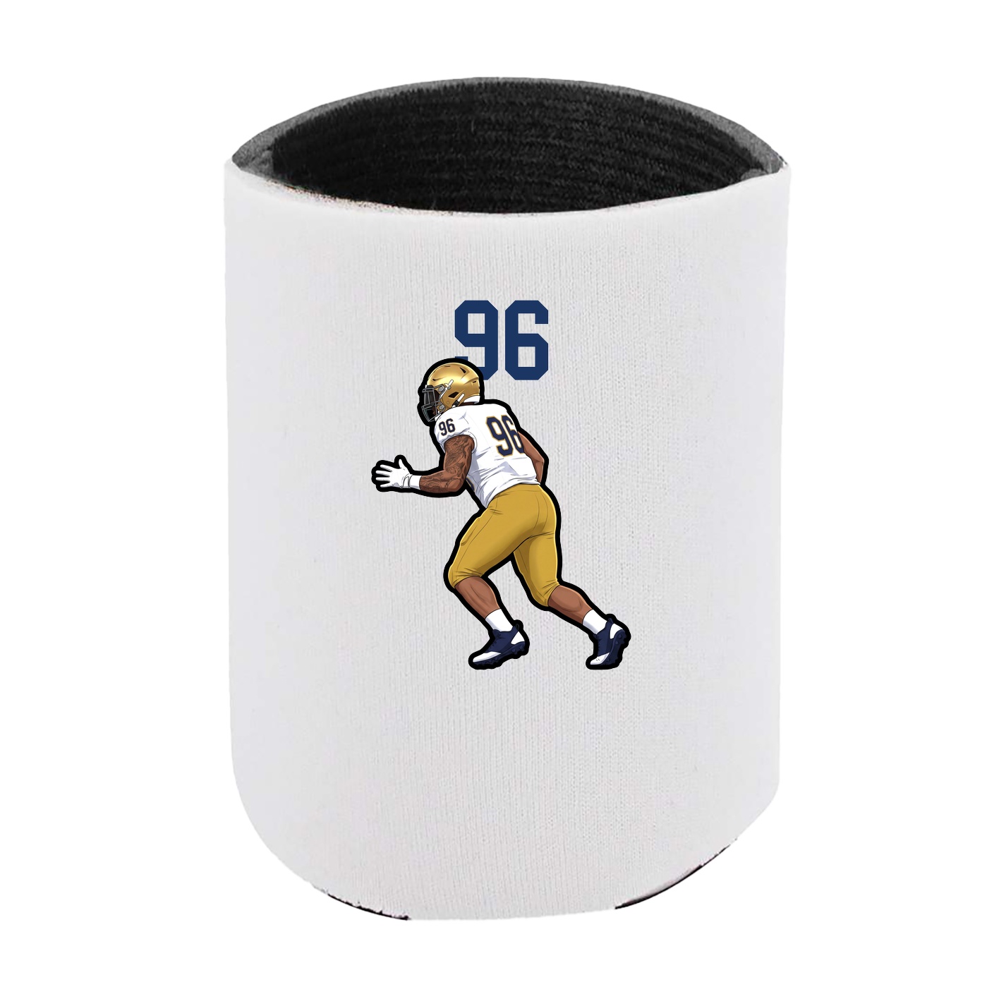 Can Holder — Number Top in White