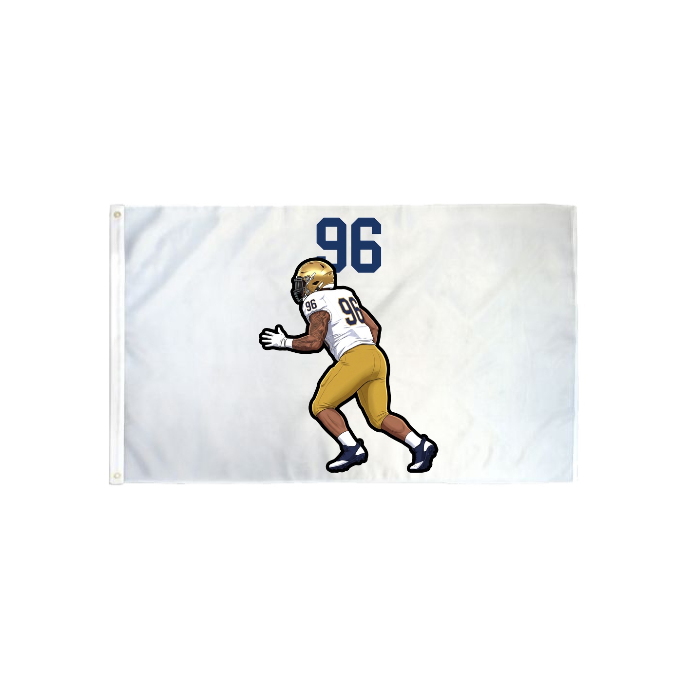 3x5 Flag — Number Top in Classic