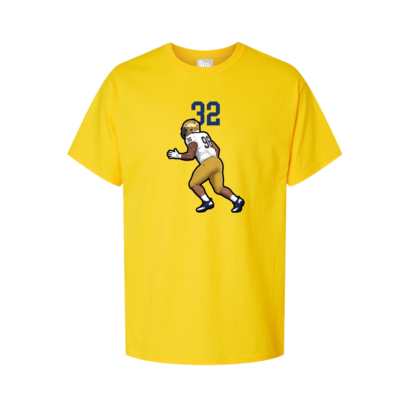 Tee — Number Top in Gold