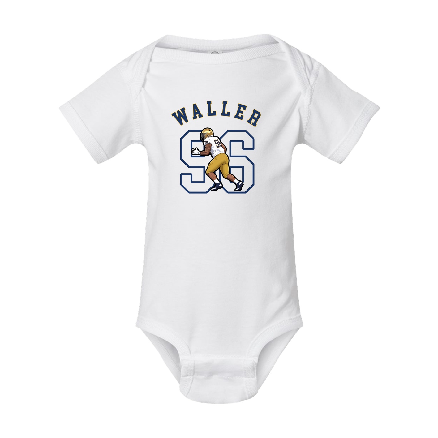 Baby Onesie — Shirsey Arch in White