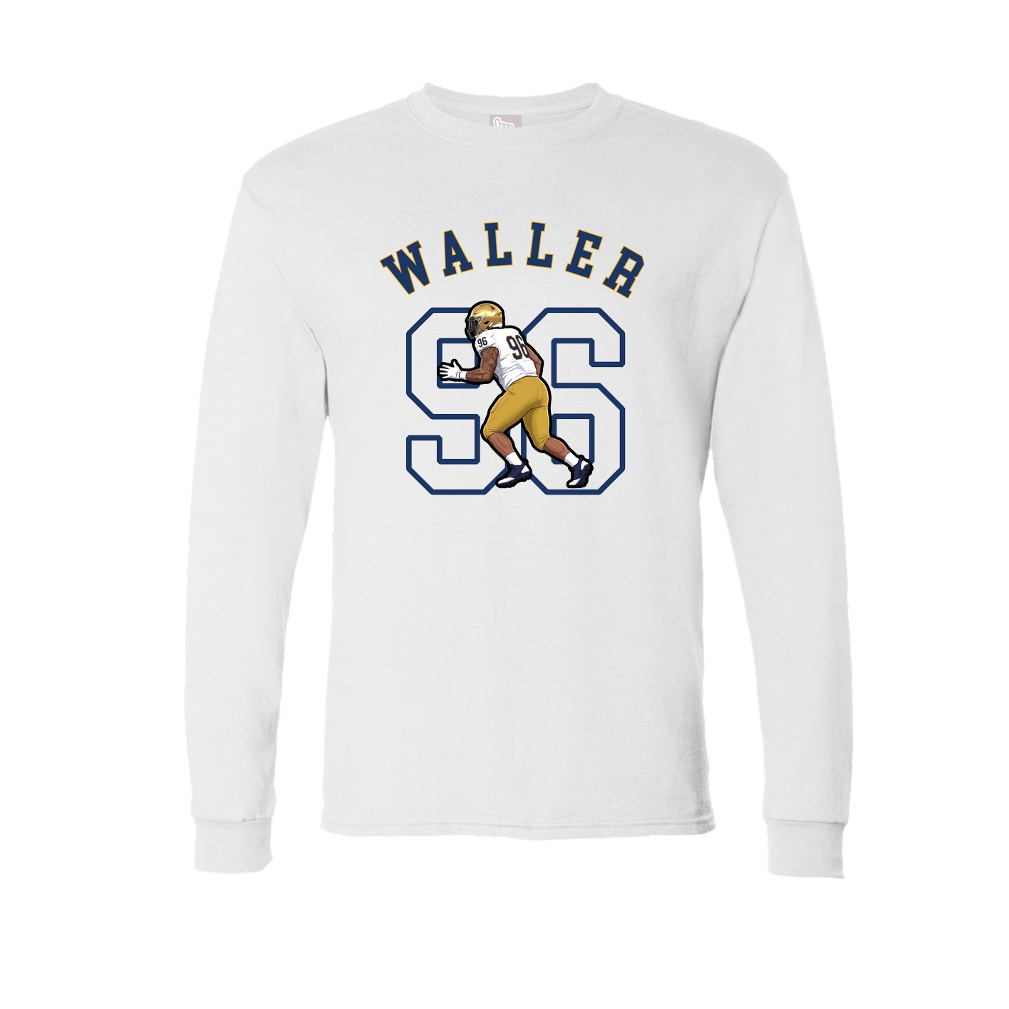 Long Sleeve Tee — Shirsey Arch in White