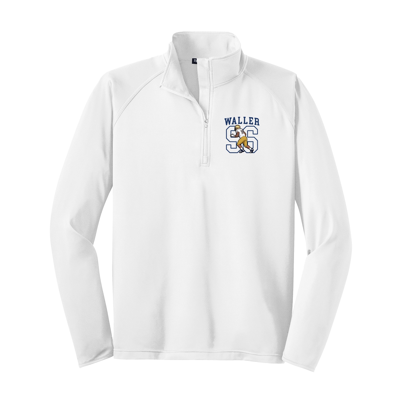 Q-Zip Pullover — Shirsey in White