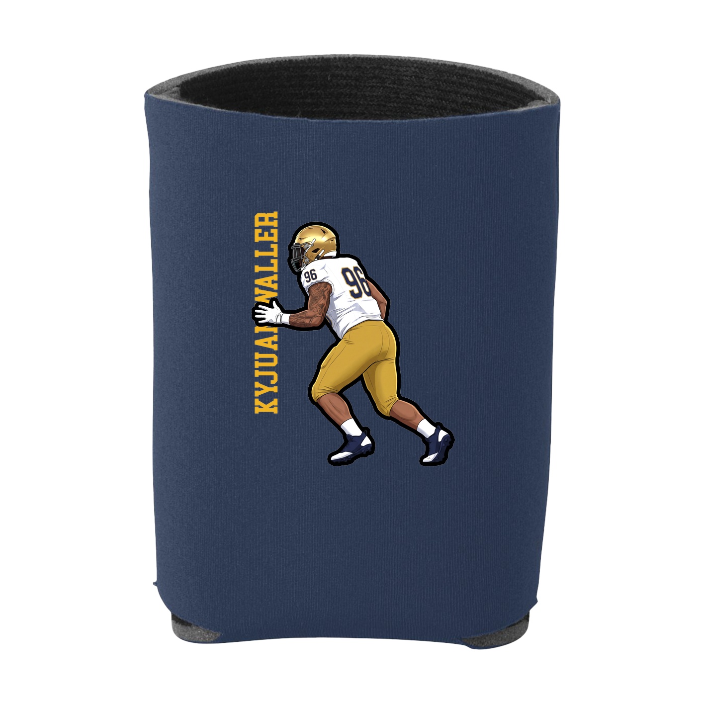 Can Holder — Name Vertical in Navy