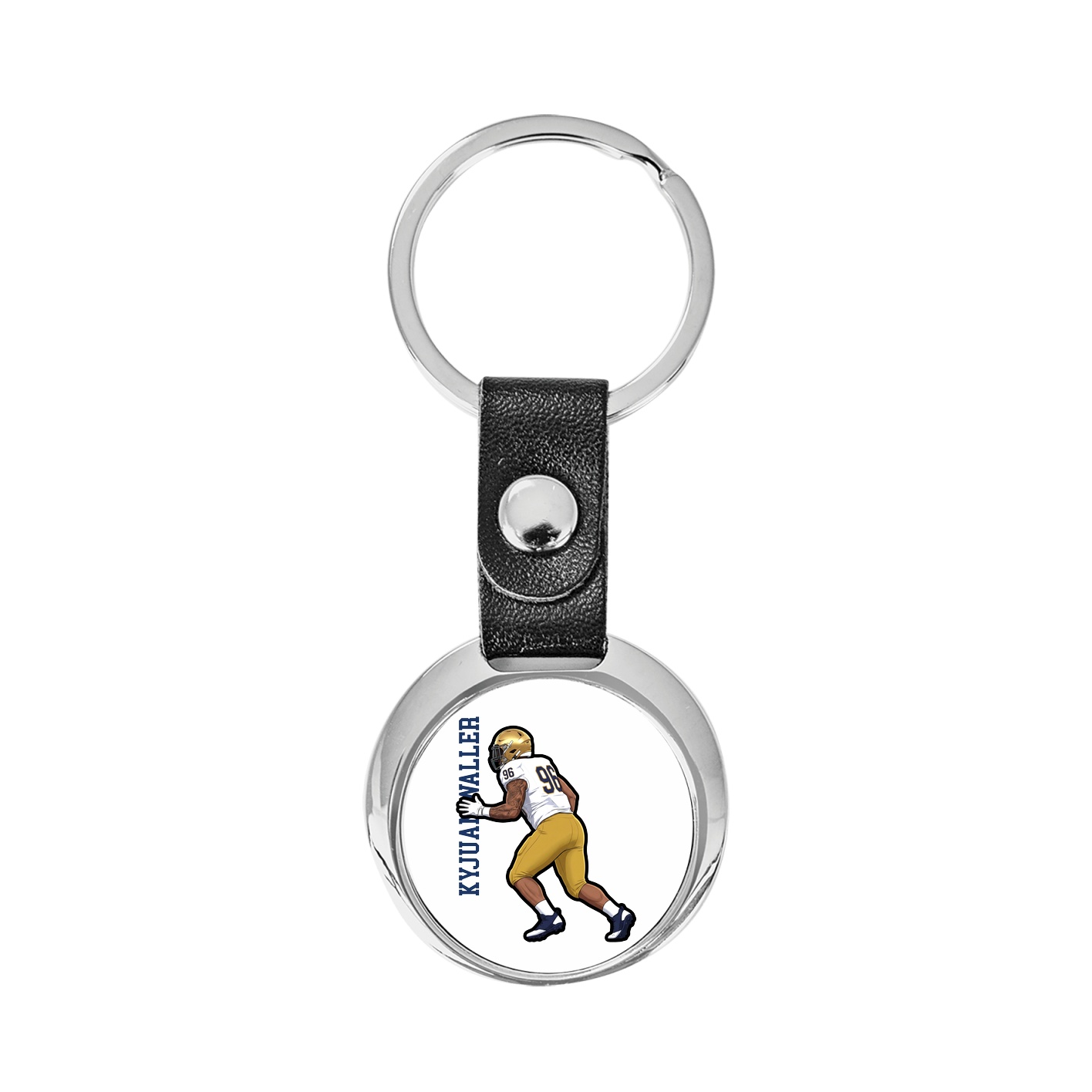 Key Chain — Name Vertical in Classic
