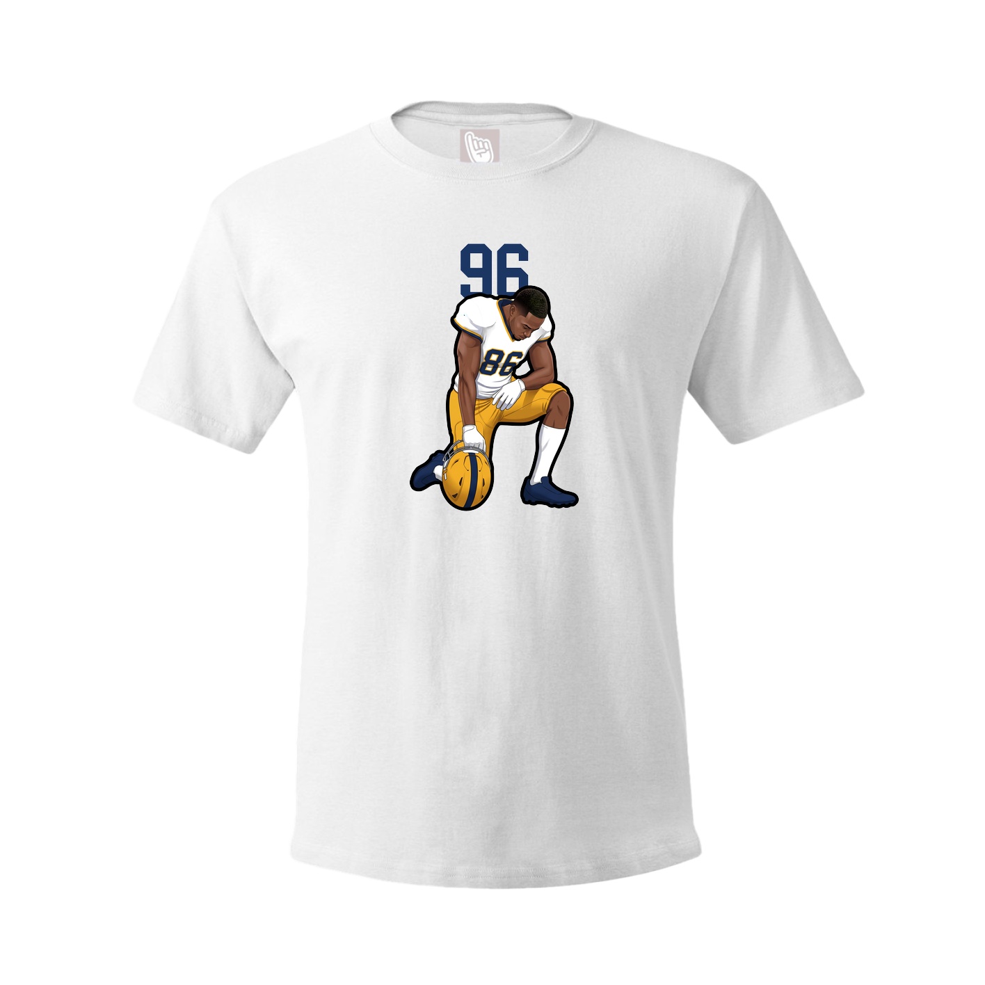 Tee — Number Top in White