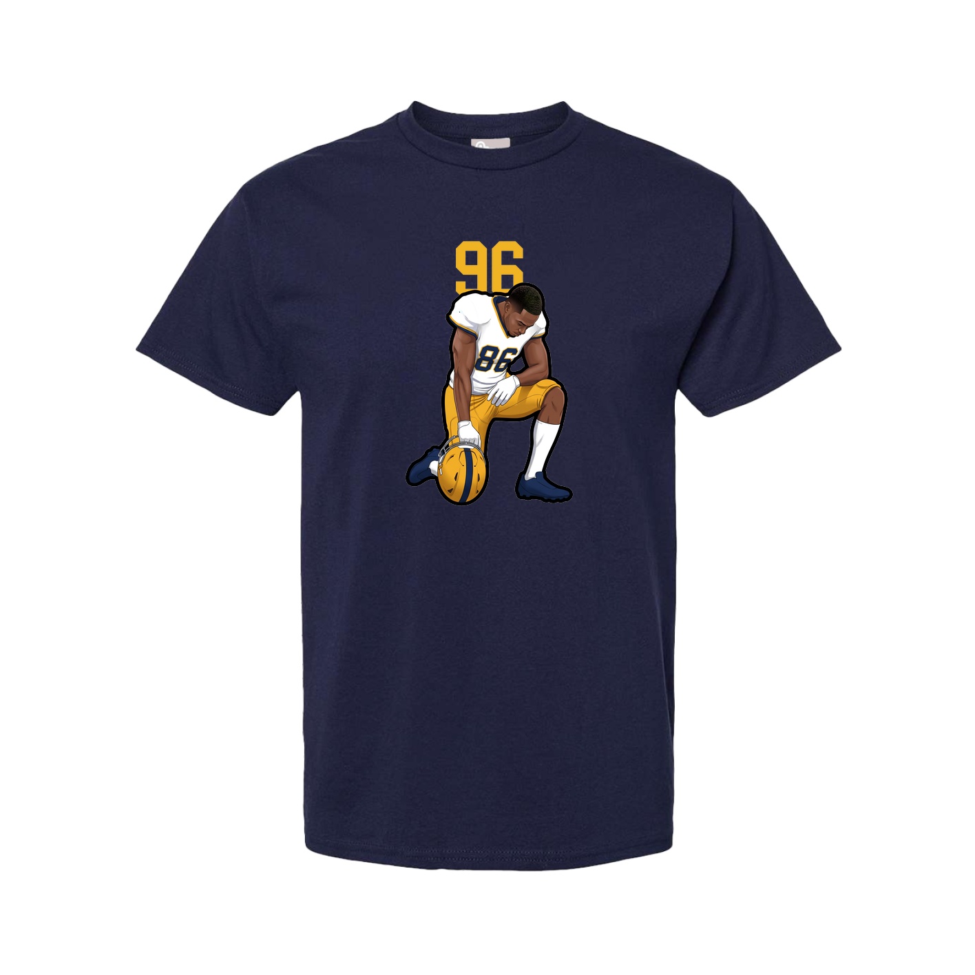 Youth Tee — Number Top in Navy