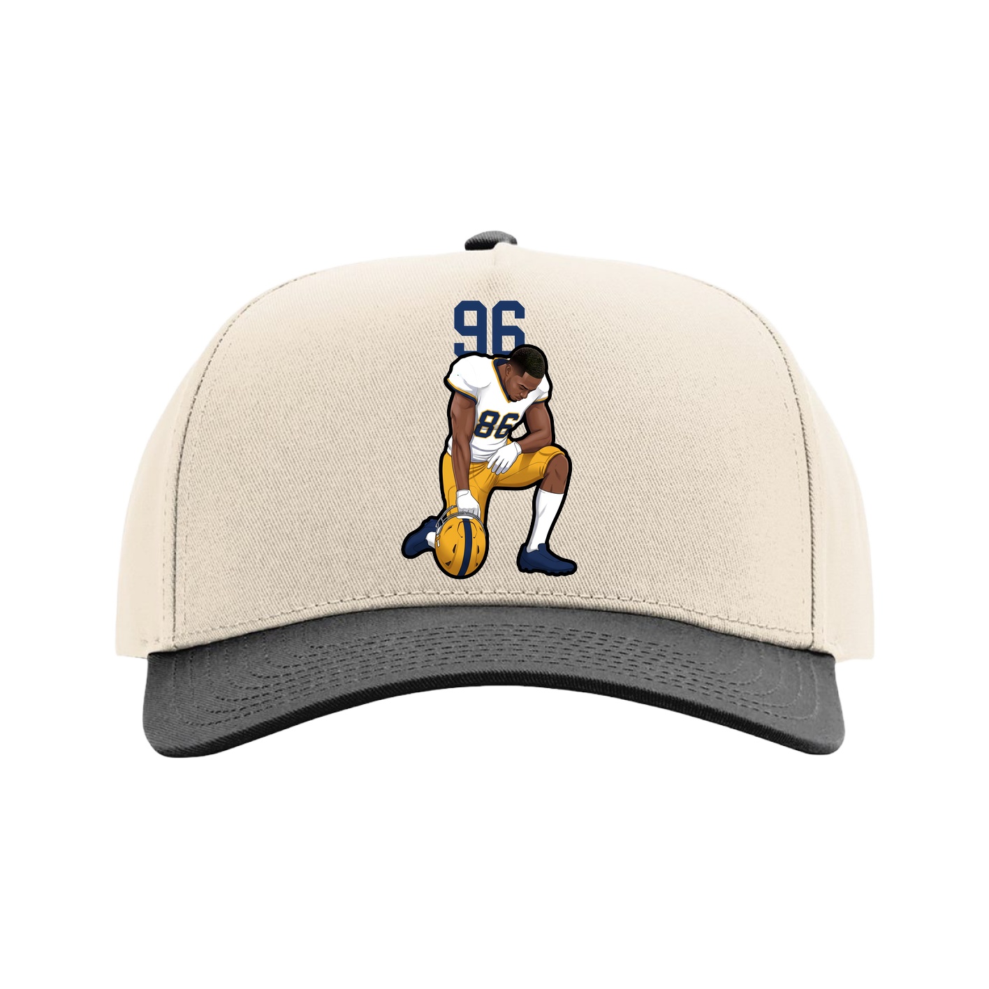 Full Fabric Five-Panel Champ Cap