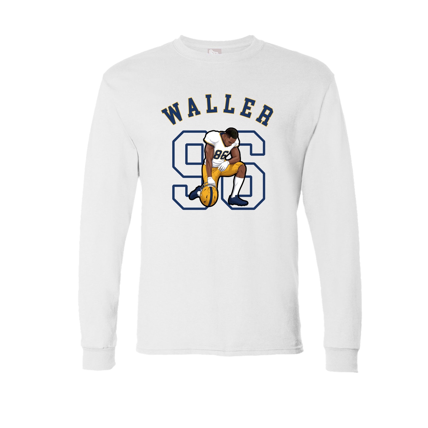Long Sleeve Tee — Shirsey Arch in White