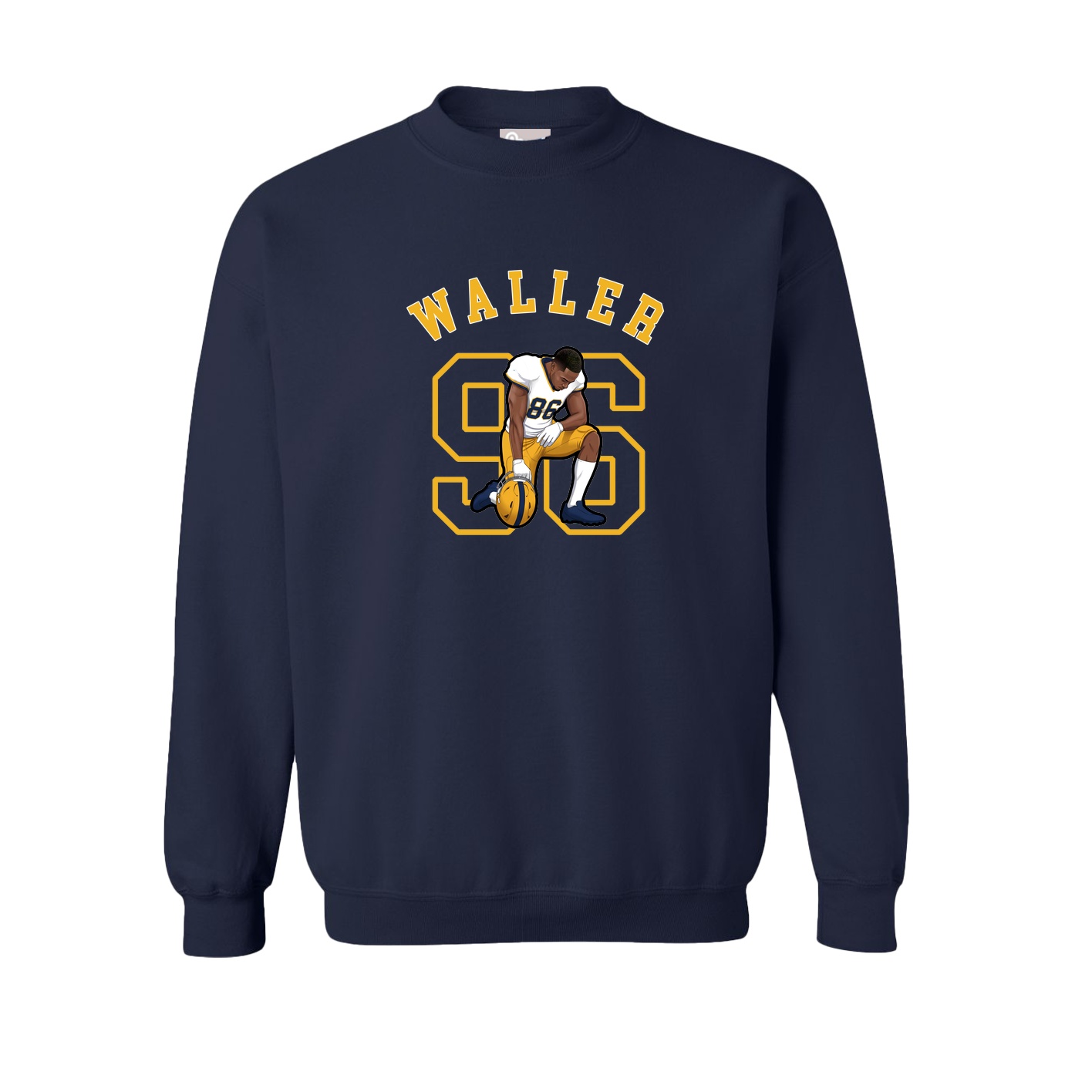 Fleece Crew — Shirsey Arch in Navy