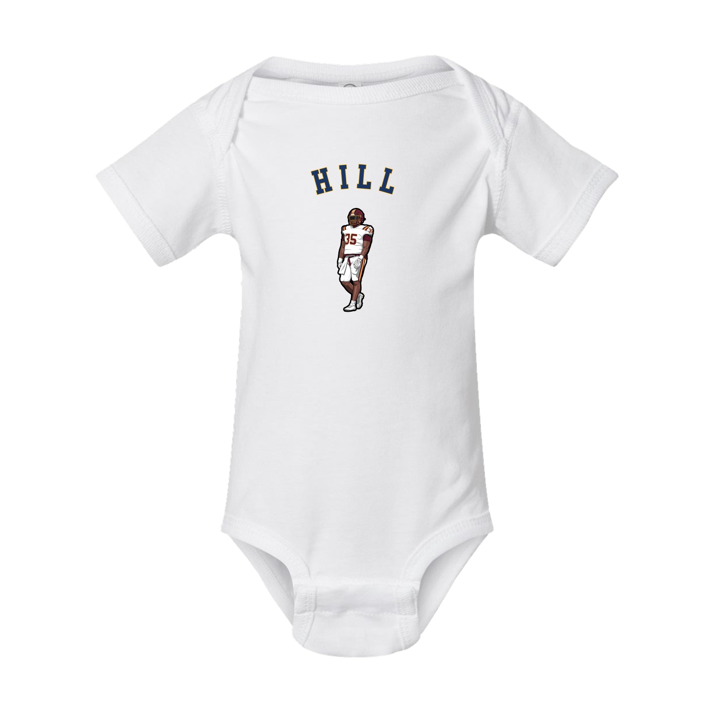 Baby Onesie — Shirsey Arch in White