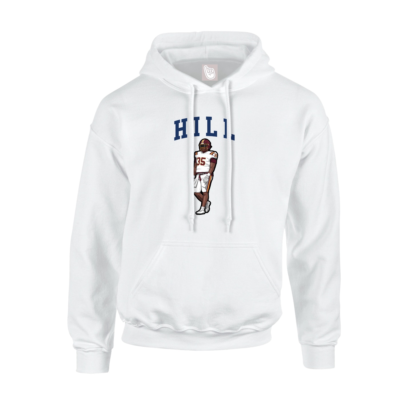 Hoodie — Shirsey in White
