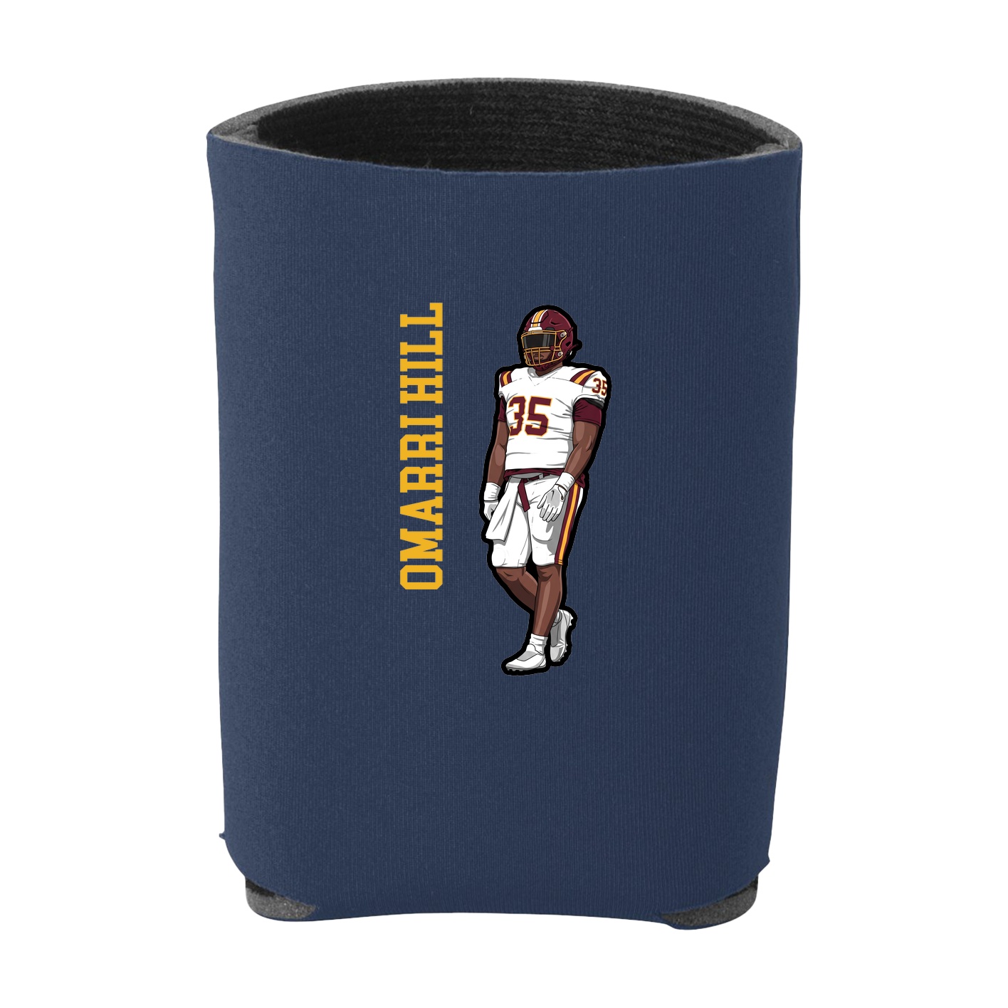 Can Holder — Name Vertical in Navy