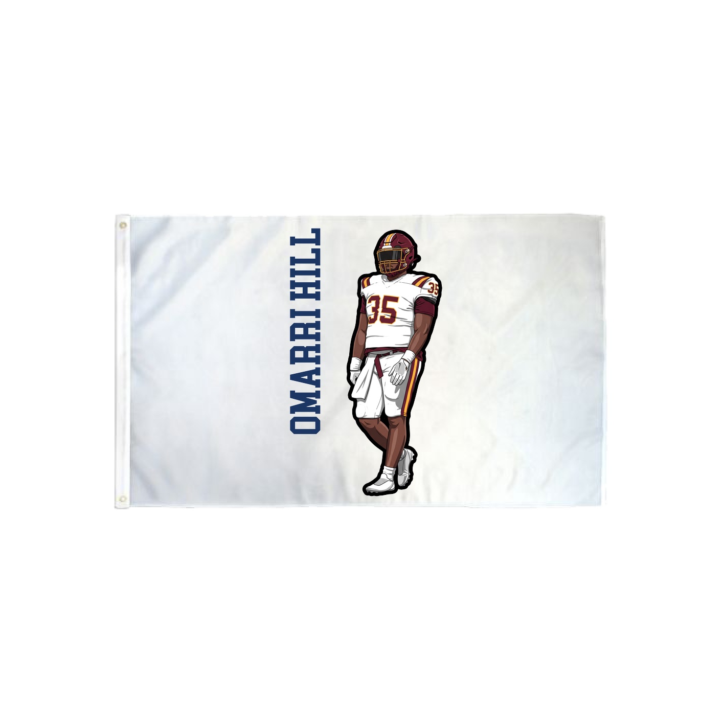 3x5 Flag — Name Vertical in Classic