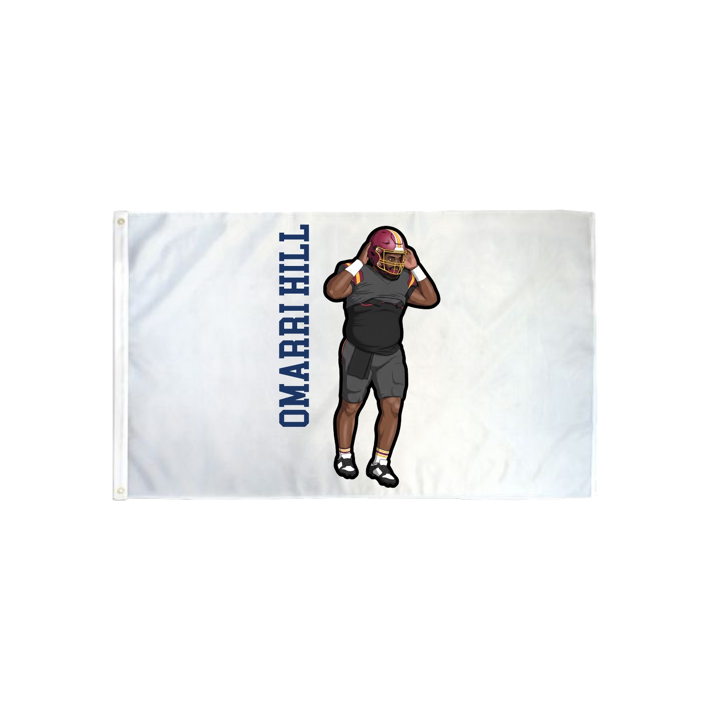 3x5 Flag — Name Vertical in Classic