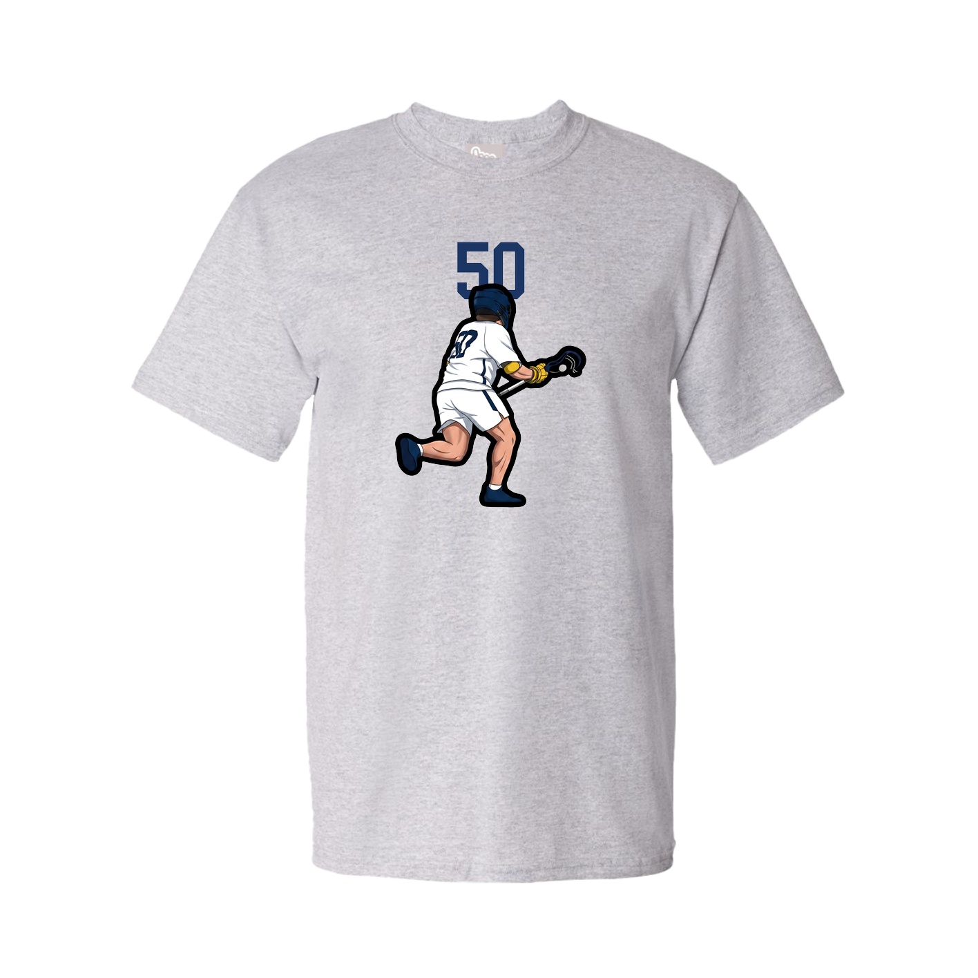 Tee — Number Top in Grey