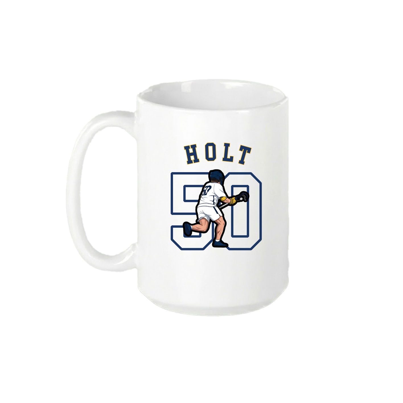 15oz Coffee Mug — Shirsey Arch in White