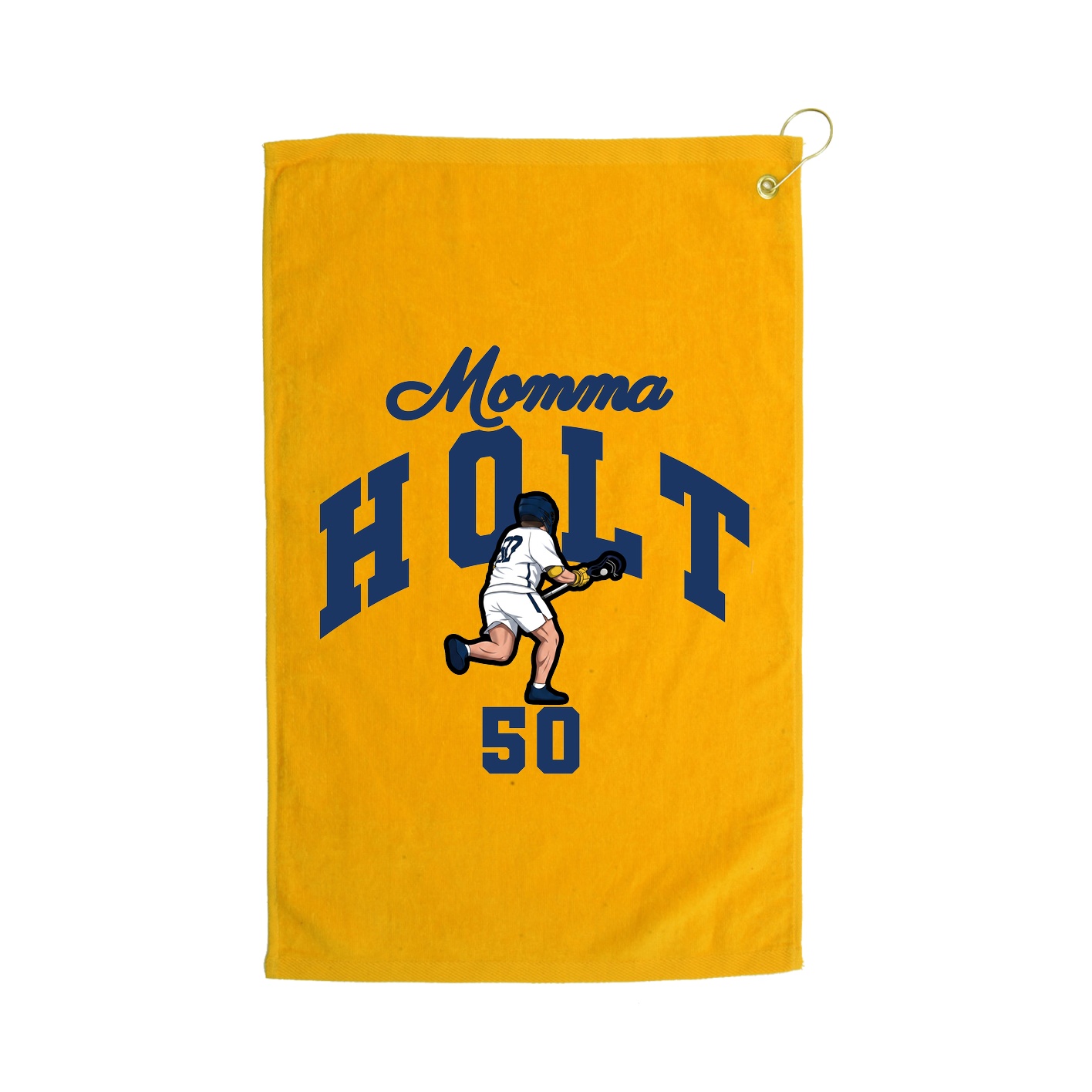 Golf Towel — Mothers Day Arch in Gold