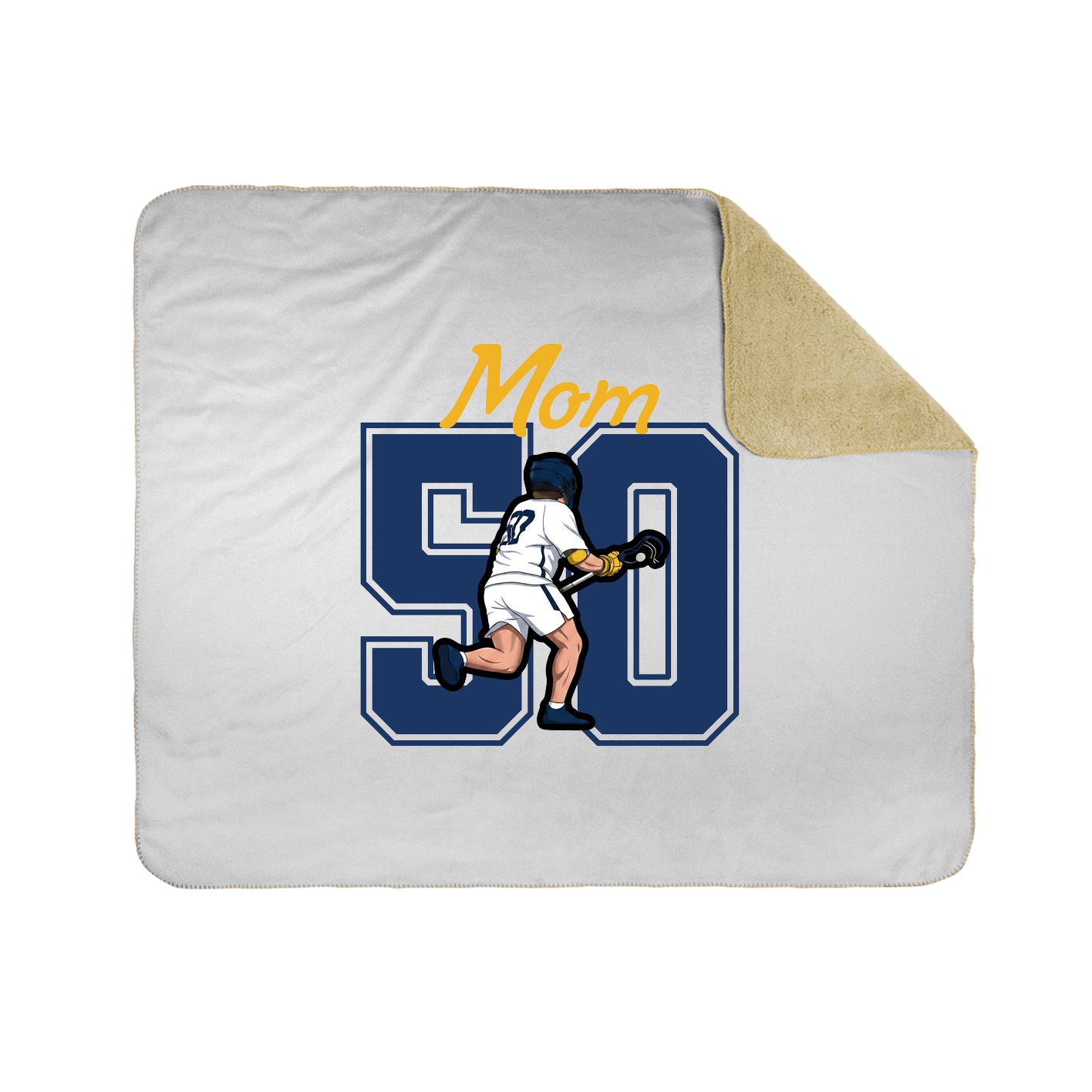 Throw Blanket — Mothers Day Shirsey in White
