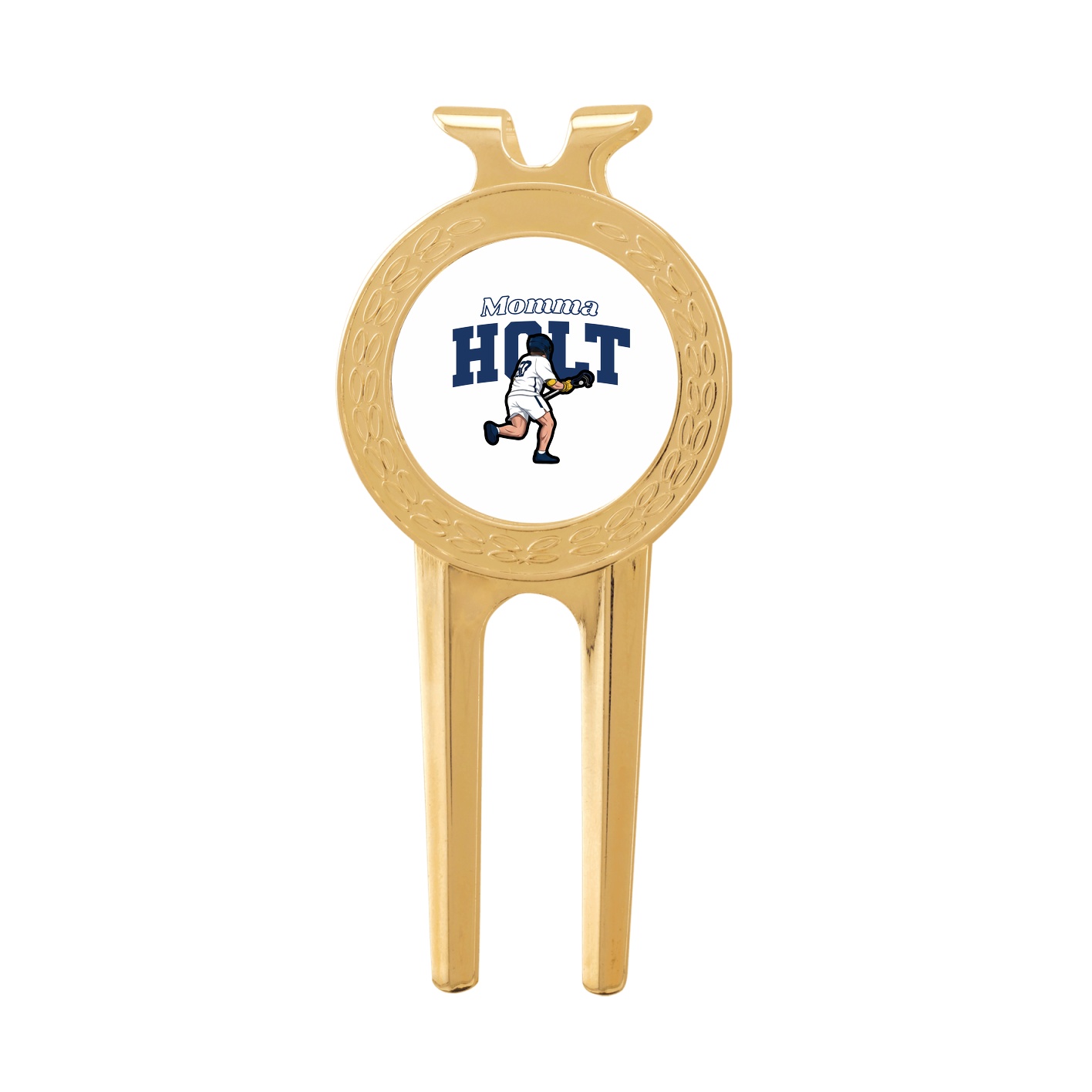 Divot Tool with Ball Marker — Mothers Day Block in Classic