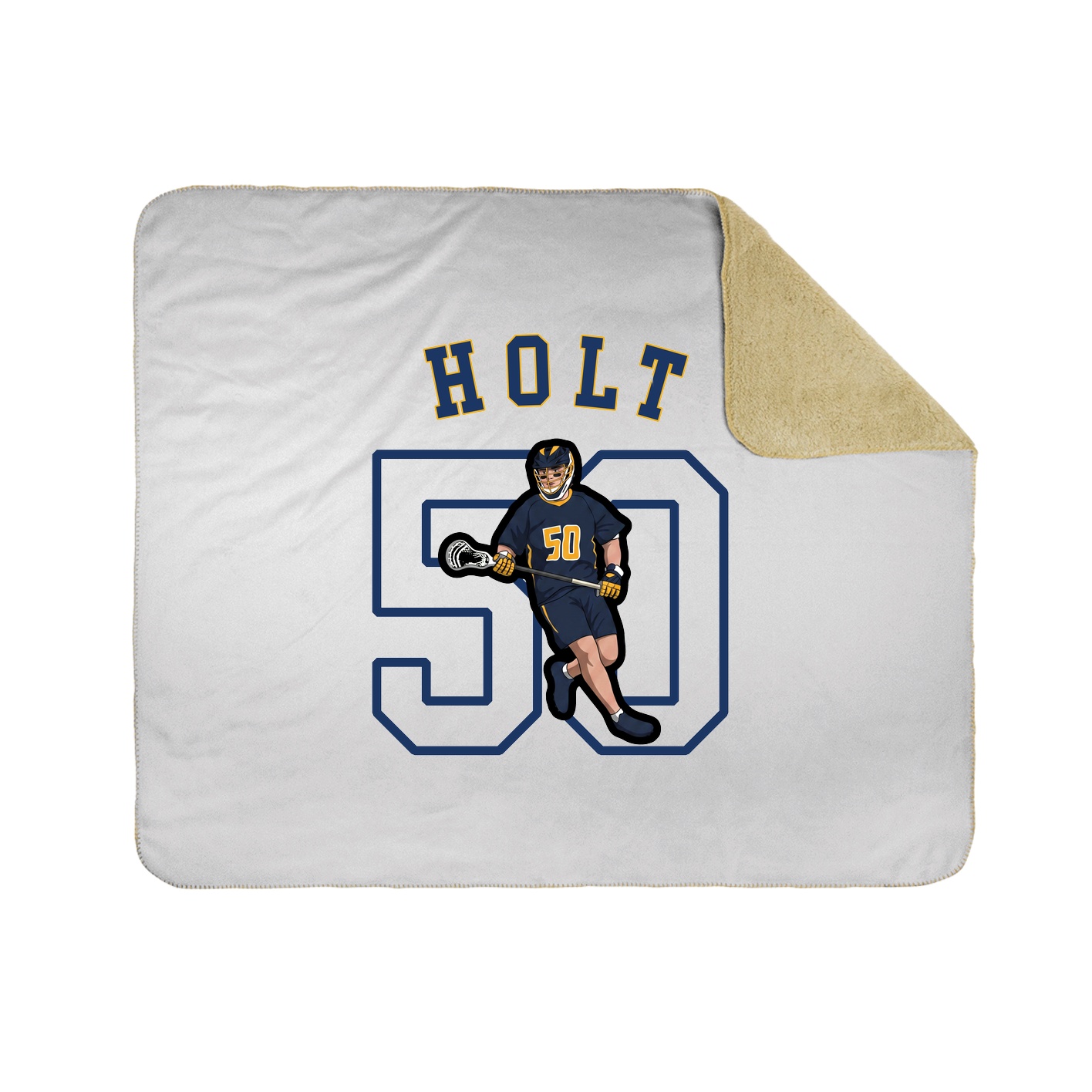 Throw Blanket — Shirsey Arch in White