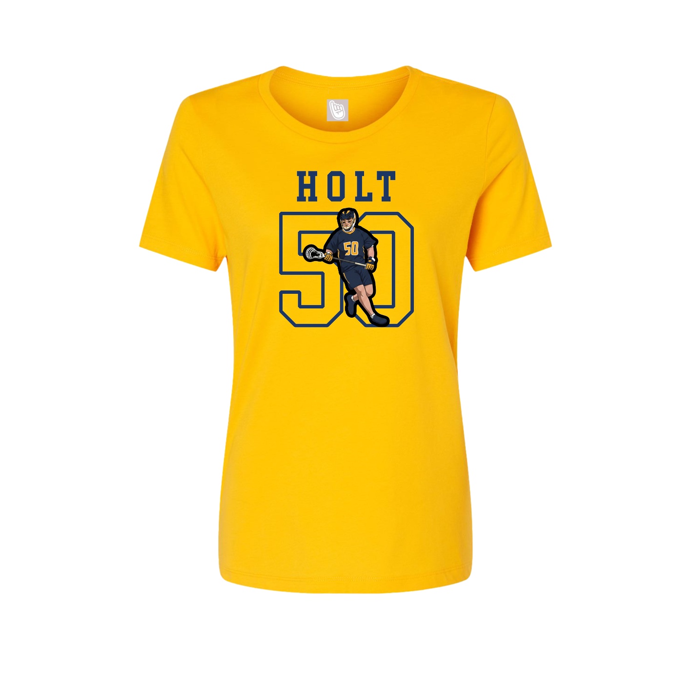 Fitted Women's Tee — Shirsey in Gold