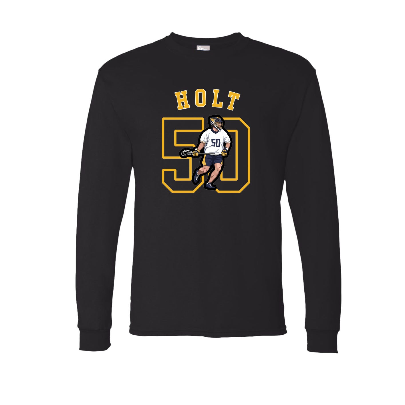 Long Sleeve Tee — Shirsey Arch in Black