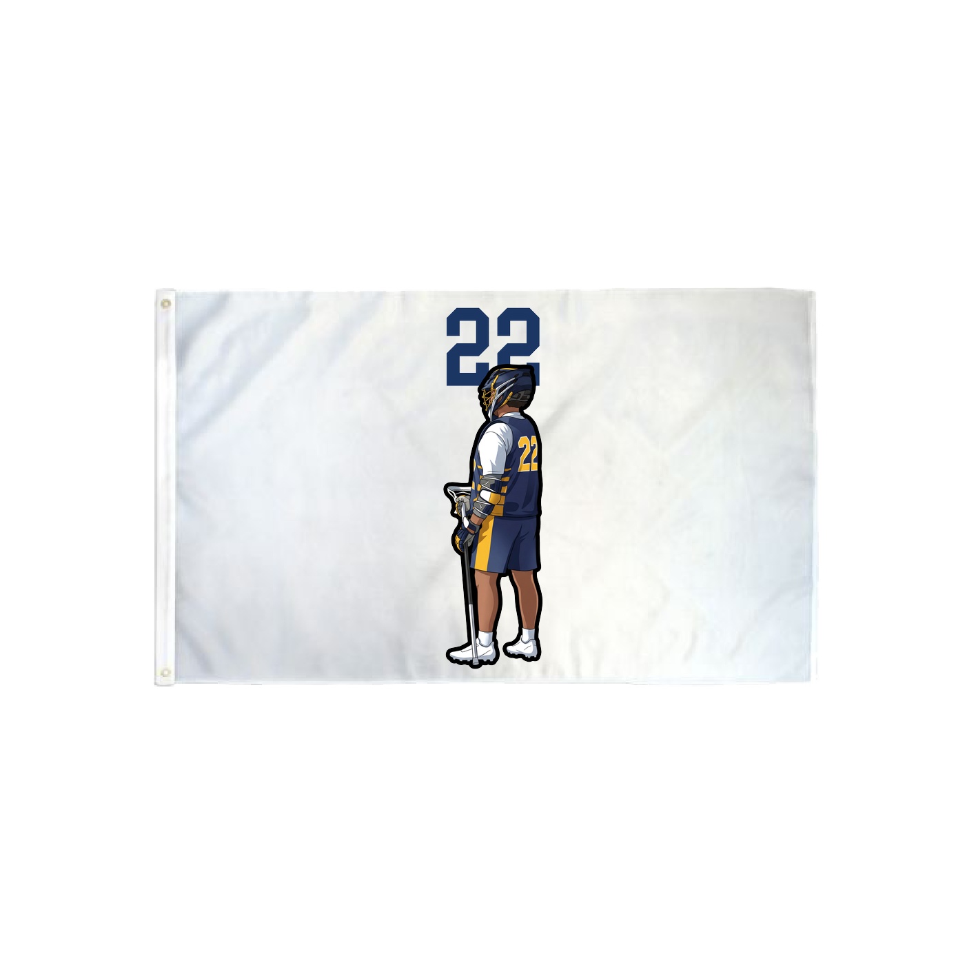 3x5 Flag — Number Top in Classic