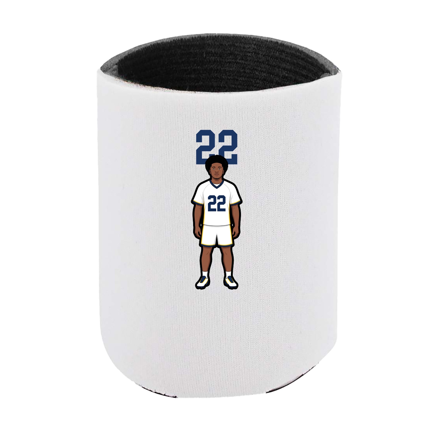 Can Holder — Number Top in White