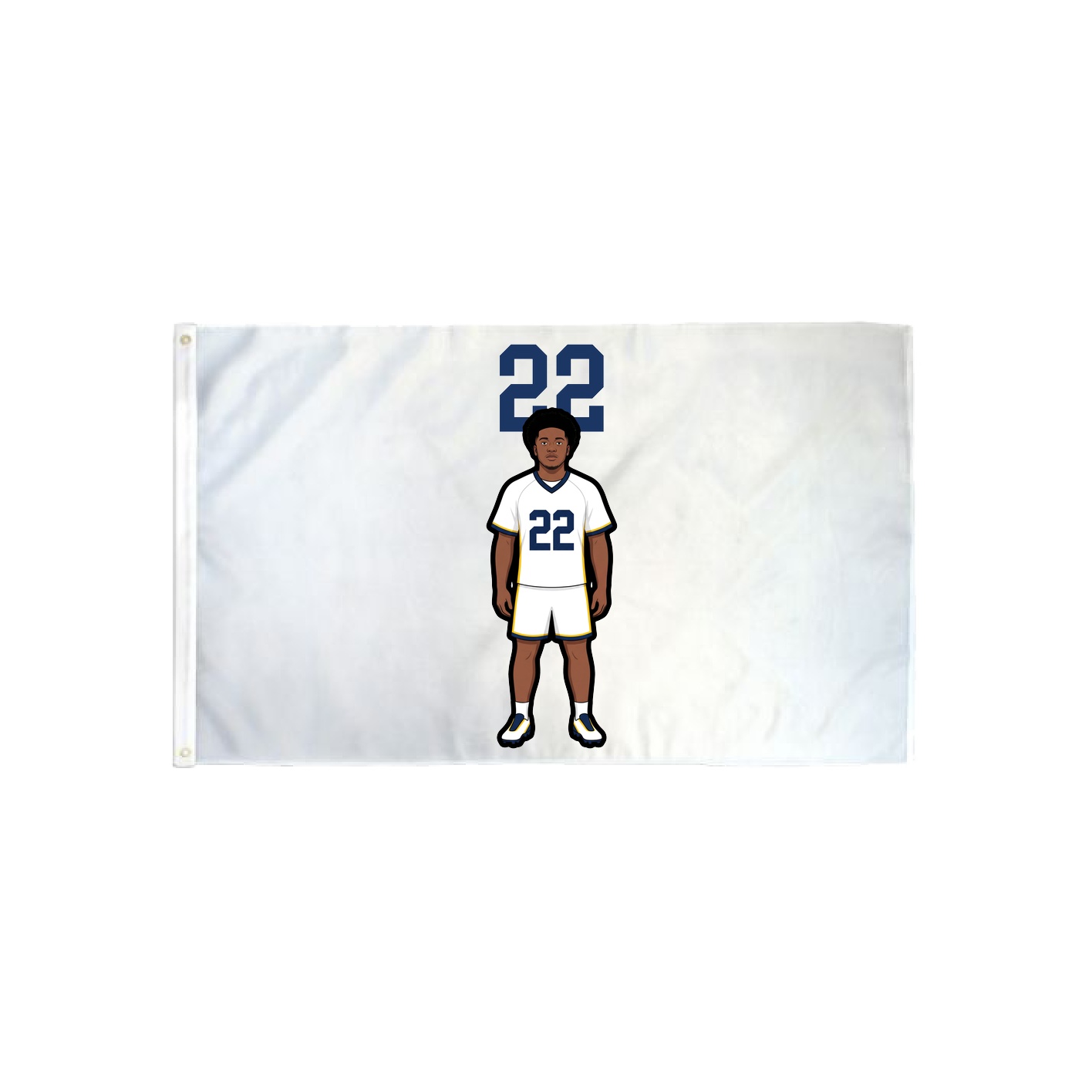 3x5 Flag — Number Top in Classic
