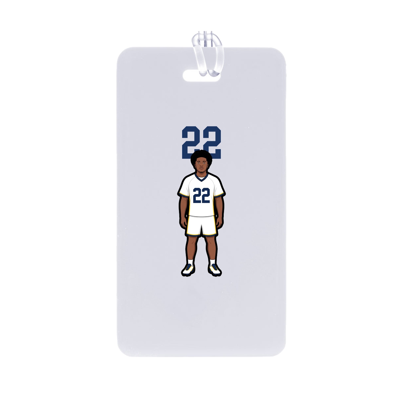 Bag Tag — Number Top in Classic