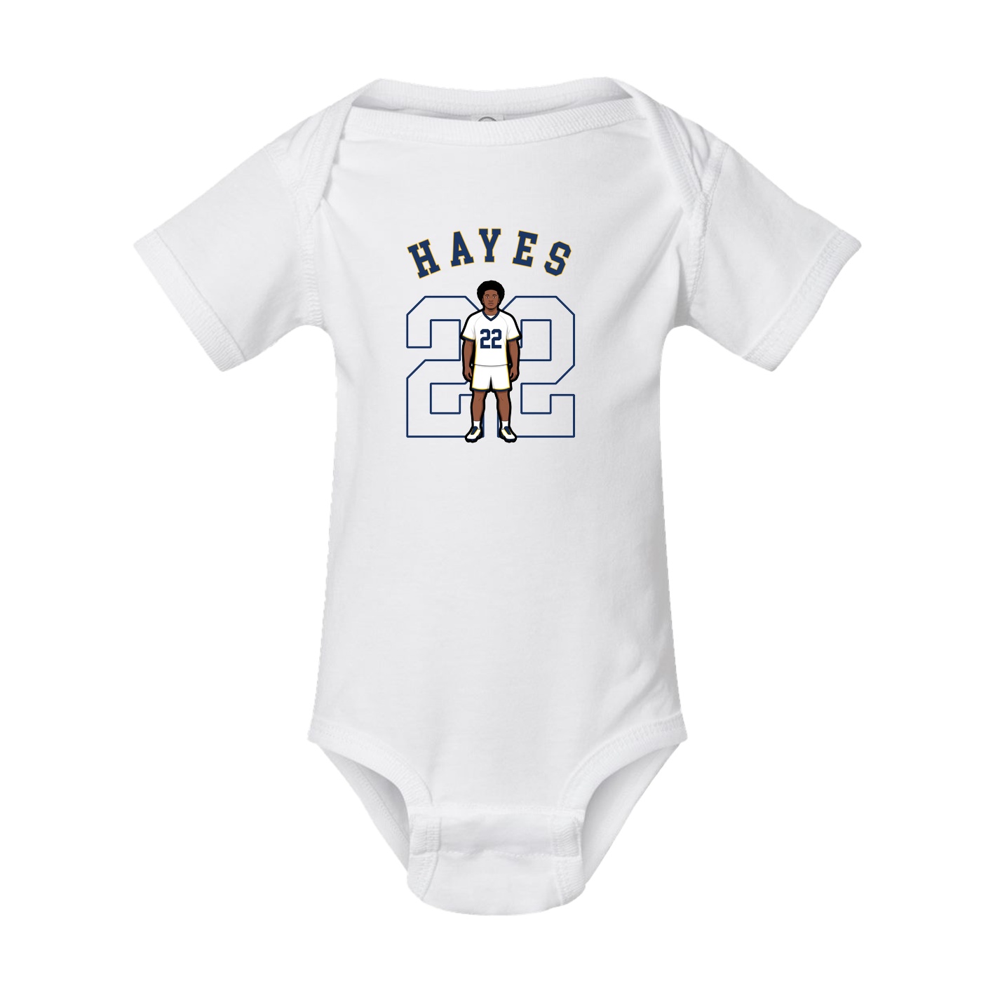Baby Onesie — Shirsey Arch in White