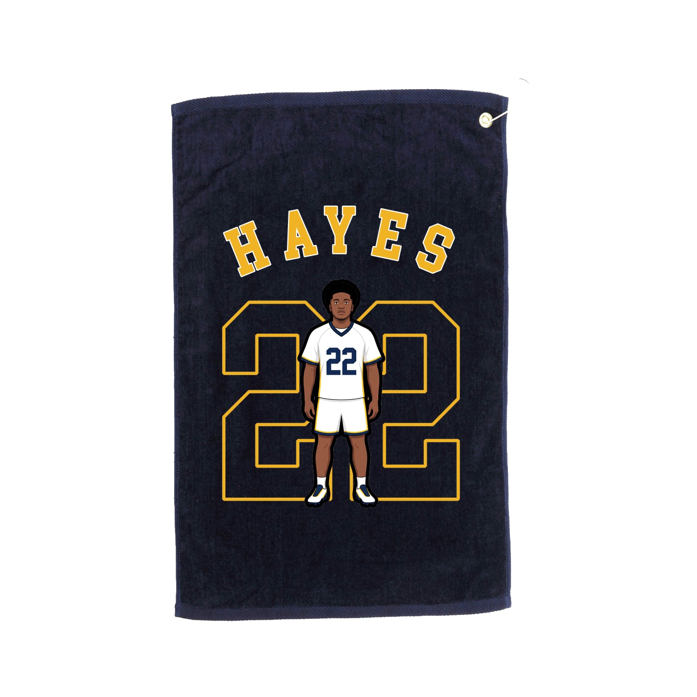 Golf Towel — Shirsey Arch in Navy