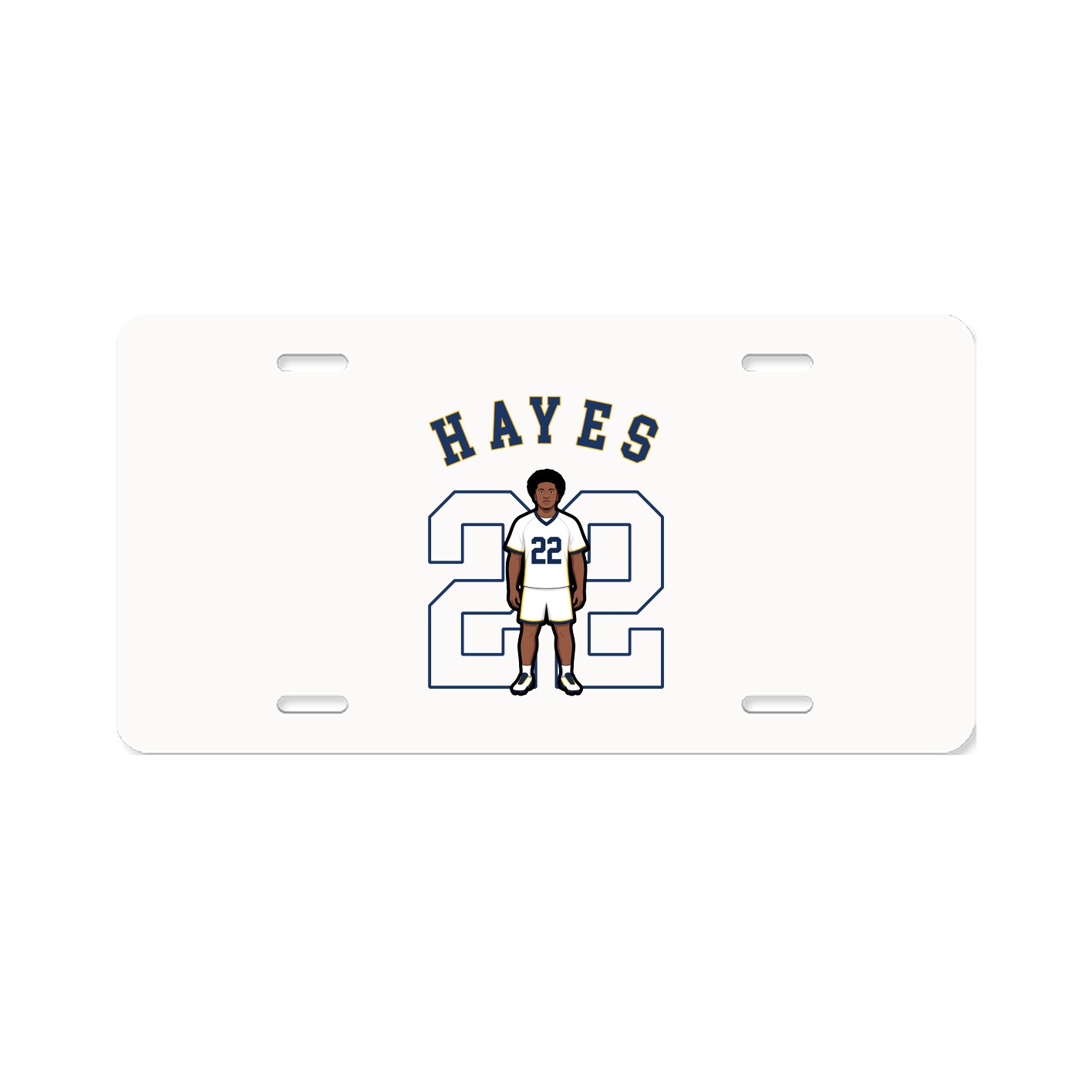 License Plate — Shirsey Arch in Classic