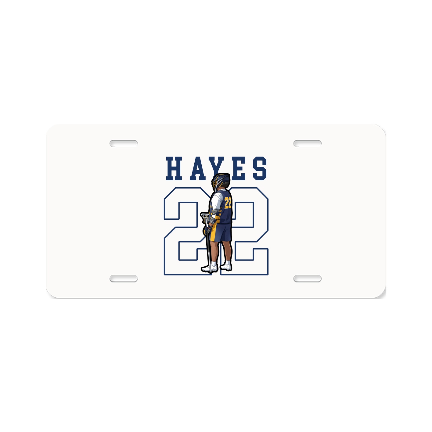 License Plate — Shirsey in Classic