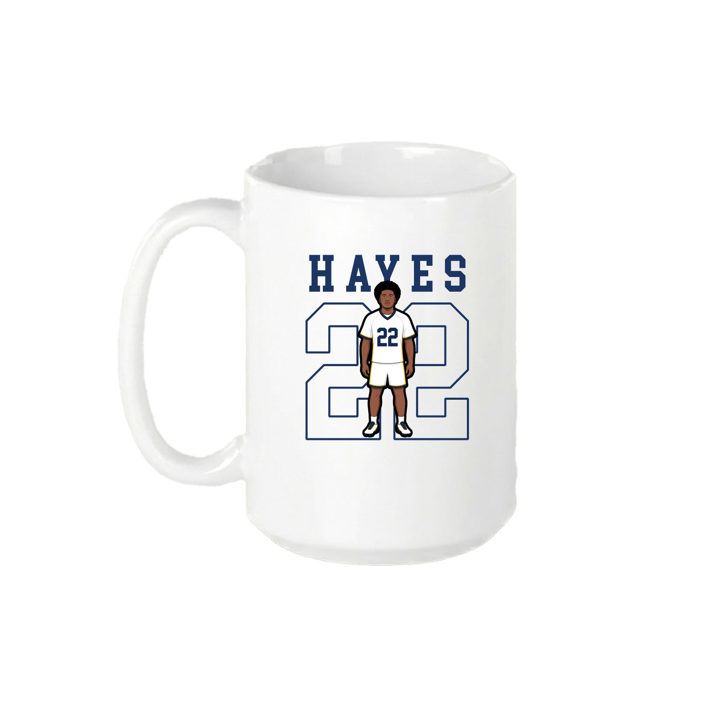 15oz Coffee Mug — Shirsey in White