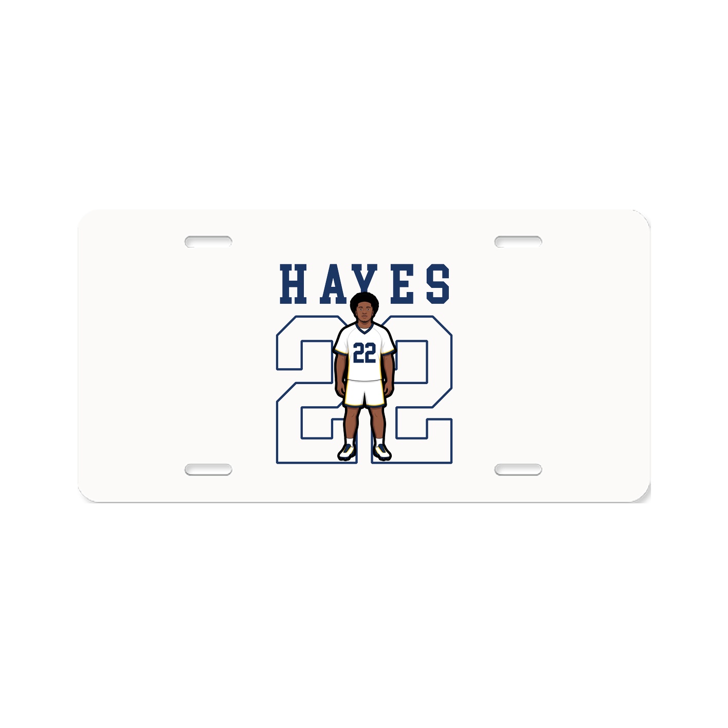 License Plate — Shirsey in Classic