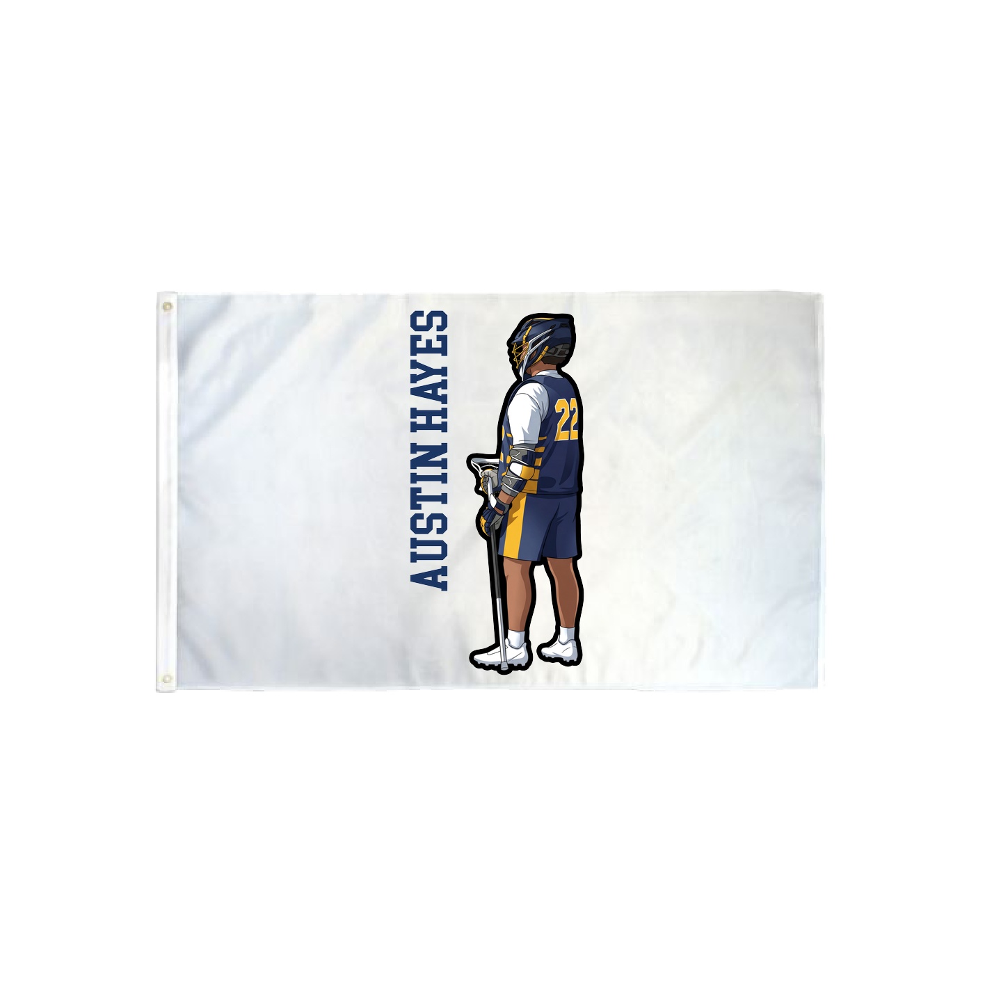 3x5 Flag — Name Vertical in Classic