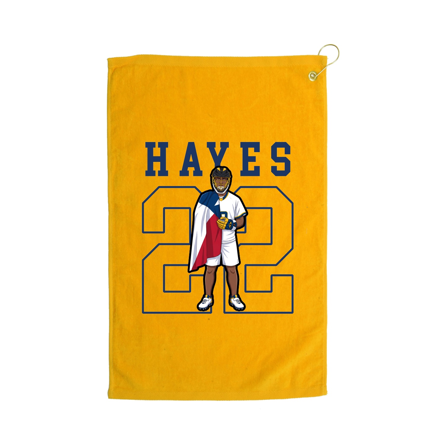 Golf Towel — Shirsey in Gold