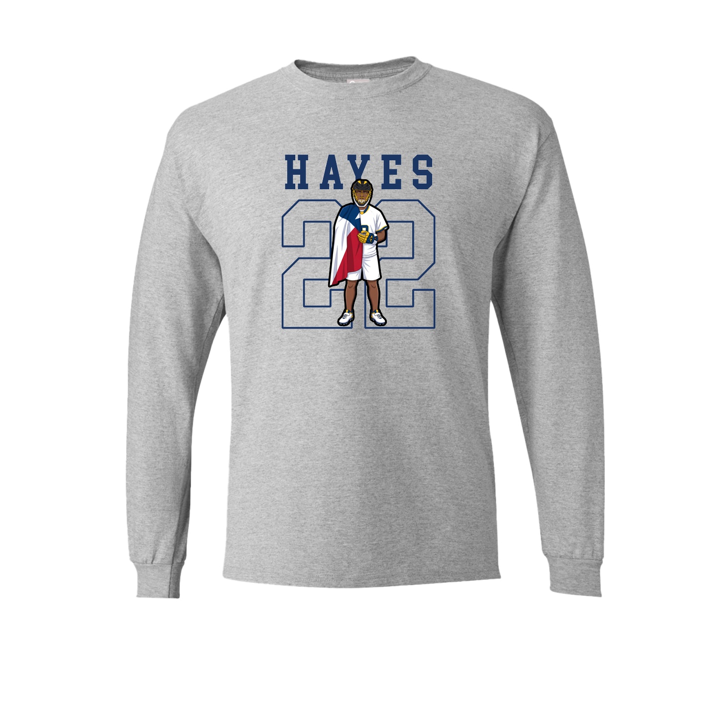 Long Sleeve Tee — Shirsey in Grey