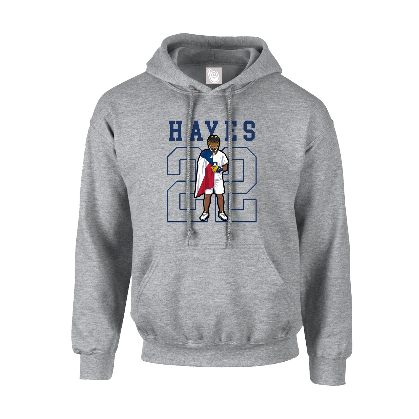 Hoodie — Shirsey in Grey