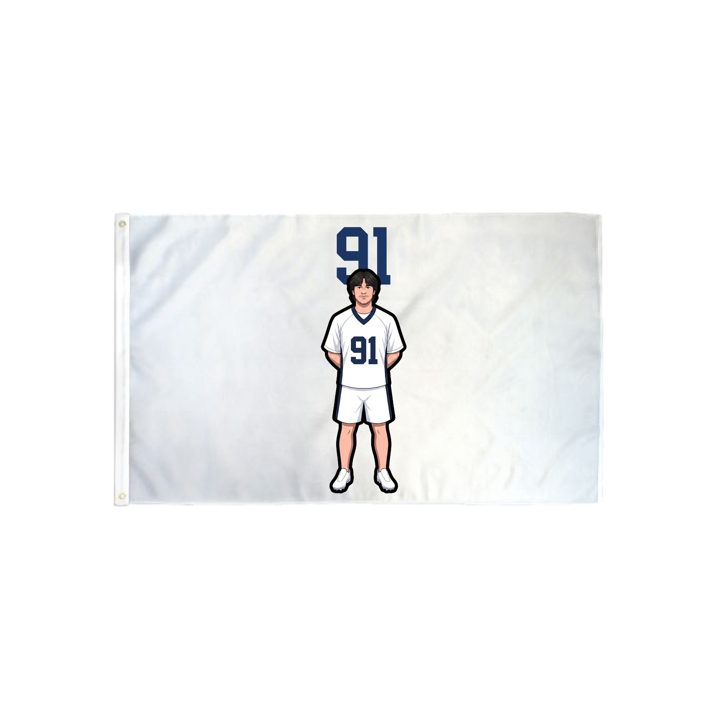 3x5 Flag — Number Top in Classic