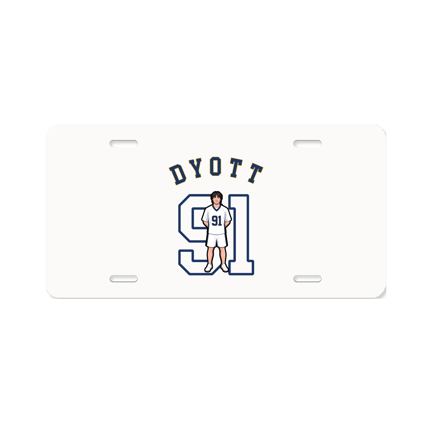 License Plate — Shirsey Arch in Classic