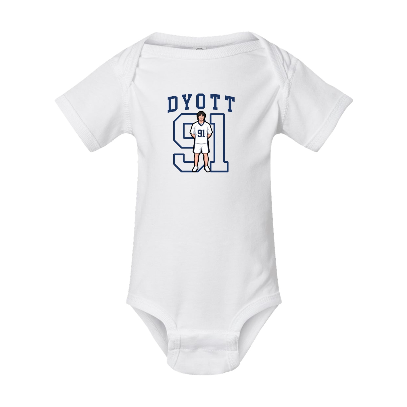 Baby Onesie — Shirsey in White