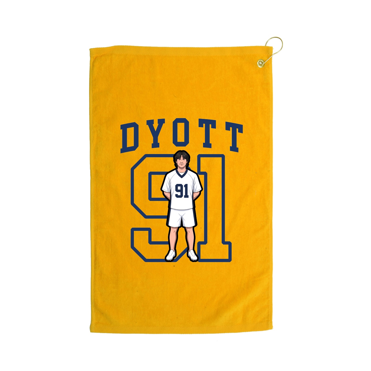 Golf Towel — Shirsey in Gold